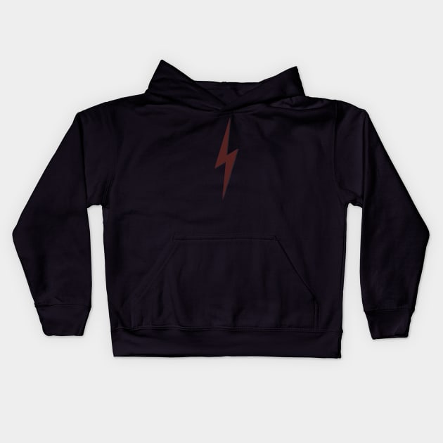 Lightning Bolt Kids Hoodie by ilrokery